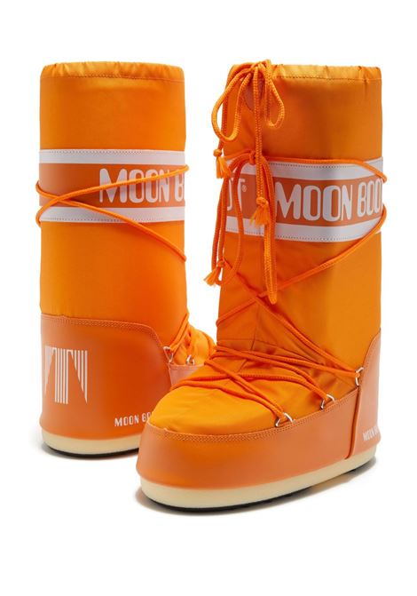 Stivali con stampa icon in arancione - unisex MOON BOOT | 80D1400440C001